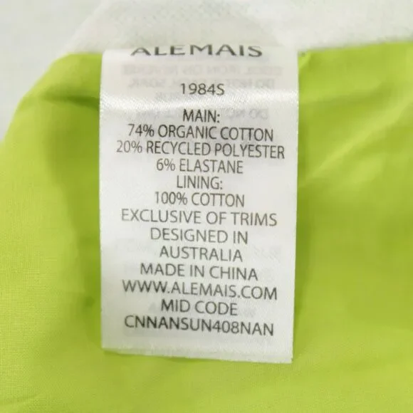 Alemais NWT Melody Sarong Mini Wrap Skirt Size 12 (US 8) in Green/Teal/Multi - Picture 12 of 12